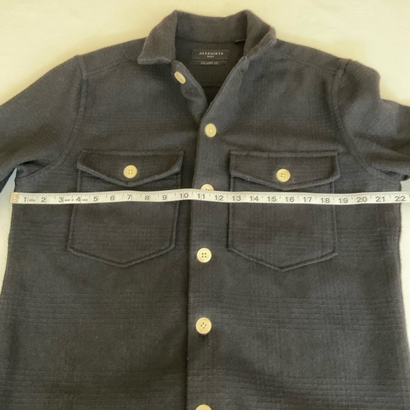 All Saints Kitara Relaxed Fit Jacket in Black  Size Small - Picture 9 of 14